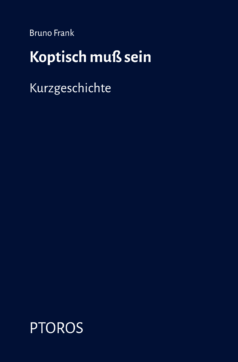 Koptisch muß sein
